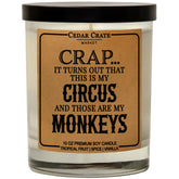Funny Candle Gifts For Mom - Made In Usa - Mothers Day, Birthday Gifts For Women, Men, Dad, Best Friend, Sister, Coworker Candle, Birthday Candles, Unique Present From Daughter Or Son, 100% Soy Wax
