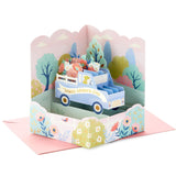 Hallmark Paper Wonder Mother's Day Pop Up Card (Truckload of Flowers)