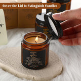 12 Pcs Nurse Appreciation Gifts Scented Candles 3.5 Oz Soy Wax Candles For Nurses Week Registered New Future Practitioner School Graduation Gifts (12 Fresh Scents,Brown)