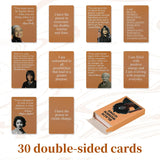Affirmation Cards For Black Women - Daily Affirmations With Mindfulness Quotes And Inspirational Sayings, 30 Cards, 60 X 90 Mm