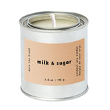 Milk & Sugar Cinnamon & Vanilla Candle For Home – Foodie/Gourmand – Vegan Soy Aromatherapy – 45 Hour Clean Burn – Organic Non Toxic Candles – Cozy Room Decor – 6.8 Oz