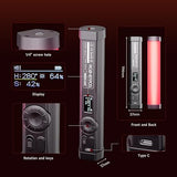 Mini RGB Tube Light LED Video Wand Rechargeable Magnetic Handheld Light Stick for Vlog YouTube