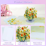 Birthday Cards For Women - 3D Pop Up Flowers Mother'S Day Card With Envelope And Blank Note For Best Mom Women Wife Grandma Aunt Daughter Sisters Friends