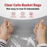 Baskets For Gifts Empty - Gift Baskets Empty To Fill Kit - White Basket Cardboard To Fill Bulk 5 Pack For Holiday, Birthday, Christmas, Valentines Day And Any Occasion