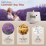 Sympathy Gifts For Loss Of Loved One-6Oz Lavender Scented Hug Candle,Bereavement,Thinking Of You,Condolence Gifts For Women & Men