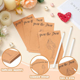 50 Sets Guess The Dress Bridal Shower Games Include 50 Guess The Dress Card Bridal Shower Game Wedding Shower Games And 50 White Sketching Pencils For Bridal Shower Wedding Party Favors