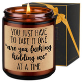 Candles, Boss Lady, Coworker Gifts For Women, Men - Cool Ideas, Funny Valentines Gifts For Coworkers, Best Friend, Mom, Employee - Sarcastic, Work, Birthday Present For Boss, Female, Male, Woman