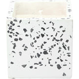 Pavilion Gift Company - 3.5" Square Let's Stay Home & Snuggle 100% 8 oz Soy Wax Single Wick Candle - Serenity Scented