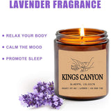 Kings Canyon California Scented Candle - Organic Soy Wax - Gift For Her - Gift For Him - New Home Gifts - Birthday Gift For Friend - National Park Gifts - State Candles