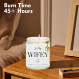 In My Wifey Era Candle - Glass Candle Jars With Lids 9Oz Candle Lavender Scent, Engagement Candle Gift For Wife, Natural Wax With 45 Hour