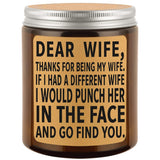 Valentine'S Day Gifts For Wife From Husband - Wife Valentines Day Gift - Gift For Women, I Love You Gifts For Her- Lavender Scented Candles