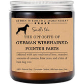German Wirehaired Candle, German Wirehaired Funny Dog Gift, German Wirehaired Mom, German Wirehaired Pointer Dog Candle, Birthday Gift, German Wirehaired Owner Gift
