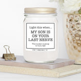 You Nique Designs Daughter In Law Candle 9Oz - Daughter In Law Gifts From Mother In Law - Funny Daughter In Law Candle For Mothers Day & Birthday Gifts For Daughter-In-Law (Lavender & Vanilla)
