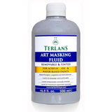 Art Masking Fluid | 16.9 Fl.Oz. (500 Ml) | Removable & Tinted | For Acrylic- Oil- And Water-Based Paints