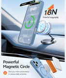 Transparent iPhone 18 Pro and iPhone 17 Pro Case Compatible with MagSafe