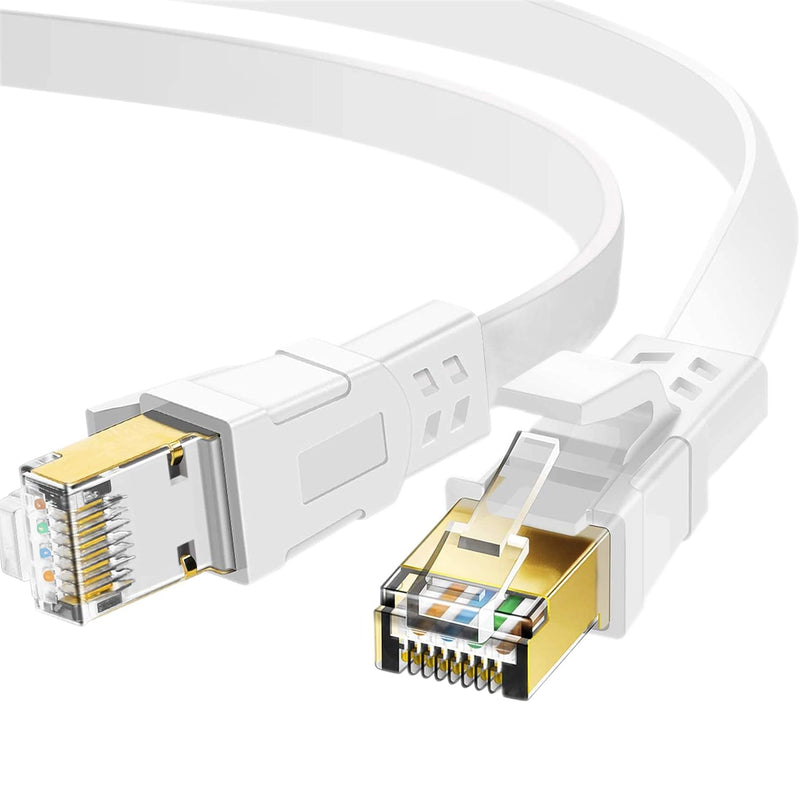 Cat8 Ethernet Cable, Outdoor&Indoor, 6 Ft Heavy Duty High Speed Cat 8 Lan Netw