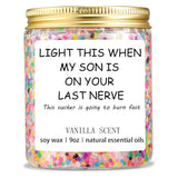 Daughter In Law Gifts - Funny Wedding, Birthday, Christmas Gifts For Daughter In Law From Mom Dad - Best Mothers Day Gift For Sons Girlfriend - Scented Candles