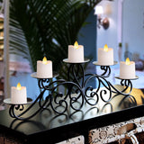 48Pack Flameless Flickering Led Votive Tealight Candles,200+Hour Lasting Battery Operated Candles,Soft White For Valentine'S Day,Wedding,Proposal Anniversary (White Base,Battery Included)