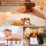 12 Pcs Nurse Appreciation Gifts Candles Bulk 3.5 Oz Soy Wax Scented Candles Valentines Nurse Week Gifts For Nursing School Students Cna Rn Lpn Practitioner Graduation Retirement(Brown)