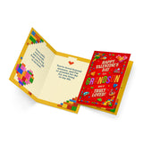 Grandson Valentine'S Card, Made In America, Eco-Friendly, Thick Card Stock With Premium Envelope 5In X 7.75In, Packaged In Protective Mailer