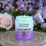 New Chapter Candle, Congratulations Gifts For Women Men, Coworker Friend, Leaving Job, New Beginnings Gifts For Women Men, Breakup, Divorce, Retired, Moving Away Congrats Presents Ideas
