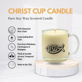 Pure Soy Wax Scented Candle | Non-Toxic, 100% All-Natural | Frankincense & Myrrh Essential Oils | Made In The Usa | Gift Box Included