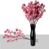 10 Bunches Cherry Blossom Branches, Cherry Blossom Stems, Spring Flower Bunches, Artificial Cherry Blossoms, Pink Branches For Vase, For Home Wedding Decoration