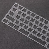 67 68 Key 65% Mechanical Keyboard Positioning Plate Polycarbonate Plate Compatible Diy For Tada68 Kbd65 Dz65 Rgb Tofu65