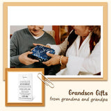 Grandson Wallet Card - Grandma'S Inspirational Gifts For Graduation, Birthday, Christmas & Deployment