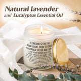 Housewarming Gifts New Home, House Warming Candle For New House, Apartment, First Home, Congrats New Home Candle Gift For New Homeowner, First Time Homebuyer, Neighbor, Friend, Woman Or Man