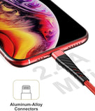2 Pack 10FT MFi Certified Lightning Cable Long Fast Charging iPhone Charger Cord