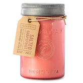 Paddywax Scented Candles Relish Collection Soy Wax Artisan Candle in Glass Jar with Lid, 9.5-Ounce, Salted Grapefruit