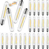25 Pack T13 LED Replacement Bulbs E12 Base for S14 G40 C7 Patio Lights