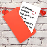 Funny Valentines Day Card For Him, Mens Valentine Gifts, Valentine'S Day Cards For Her, Valentines Days Card For Husband, Valentine Days Gifts For Him, Her