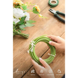 Green Tubing Roll For Bundling Artificial Flower Stems?19.6Ft Tubing For Wedding Bouquets Boutonnieres Corsage And Floral Arrangement
