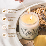 Thank You Gifts For Women Men, Cool Appreciation Gifts Thank You Gift For Mom Nanny Boss Coach Caregiver Coworker, Unique Friendship Appreciation Gift For Woman Man, Funny Gratitude Candle