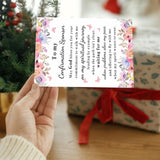 Easter Gift Confirmation Card Gifts For Women Men, Christian Cards Baptism For Teens, Religious Baptism Cards Catholic Sponsor Appreciation Thank You Cards Thanksgiving Christmas Birthday Adults