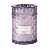 Lavender Suede Candle – Eucalyptus, Lavender & Sandalwood 19 Oz Large Wooden Wick Candle | Natural Soy Wax | 90 Hours Clean Burn | Aromatherapy Candle For Relaxation