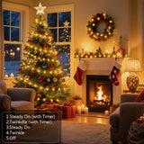 Timer Fairy Lights Battery Operated 2 Pack 16.4Ft 50 Leds Silver Copper Wire Twinkle String Lights With Timer 5 Lighting