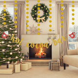 Hot Cocoa Bar Banner Gold Glitter Hot Cocoa Bar Sign Christmas Decorations For Wintertime Holiday Christmas Party New Year Party Decorations