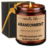 Scented Candles - Friends Moving Away, Coworker Leaving Ideas, Funny Retirement Gifts For Women, Men - Goodbye, Going Away, Farewell Gifts For Coworkers, Boss, Work Bestie, Woman, Best Friend