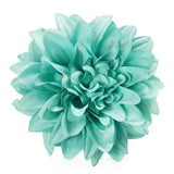 Silk Dahlia Artificial Flowers Bulk, 15 Pcs Fake Dahlias Flowers Heads For Craft, 3.5 Inch Green Large Flower Heads Faux Flowers For Wedding Party, Home Office, Hat, Wall Decoration