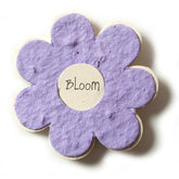 Bloomin Mini Lavender Flower-Shaped Seed Paper Enclosure Cards 9 Card Set - Perfect For Valentine'S Day, Mother'S Day And Wedding Anniversaries! Size: 2.25 X 2.25 By Bloomin