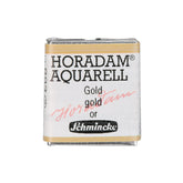 - Horadam Aquarell - Finest Artists' Watercolors, 893 Gold, 14 893 044, 1/2 Pan