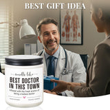 Doctor Gifts For Women Men,Gift For Doctor From Patients, Medical School Degree Gifts For Her Him, Funny Medical Student Gift, Christmas Thanksgiving Candle Present For Doctors, Dentist, Surgeons