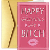 Funny Galentines Day Card For Her, Happy Galentine'S Day Card For Bestie Sister, Galentines Day Gift For Women Lady Girl, Best Friend Galentine'S Day Card