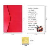 Lovely Valentines Day Card For Wife Girlfriend, Romantic Valentine’S Day Cards From Husband Boyfriend, Just A Card To Say