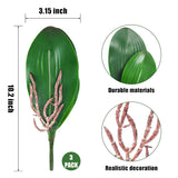 Phalaenopsis Orchid Leaves Fake Leaves Real Latex Touch Plants Arrangement