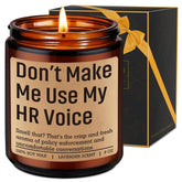 Candle, Hr Gifts, Human Resources Gifts For Women Coworker Boss, Funny Office, Appreciation, Mothers Day, Hr Professional Day, Birthday Presents For Human Resources Generalist, Manager