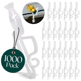 Luna Christmas Light Hanger - All-In-One Clip, Universal Gutter & Shingle, 1000 Pack, Use With C9, C7 & Led Mini Lights